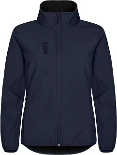 Clique Classic Softshell Jkt W Dámská 3-vrstvá softshellová bunda 67.0915 dark navy