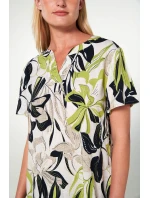 Vamp - Šaty s potiskem a krátkými rukávy 20410 - Vamp