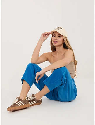 IT SP FL8916.80 kobaltové kalhoty IT SP FL8916.80 kobaltové kalhoty