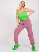 Tepláky RV DR 6331.86 tmavě růžová