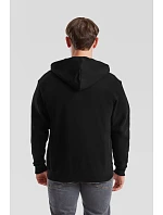 Fruit of the Loom Classic Hooded Sweat Jacket Mikina s kapucí 16.2062 black