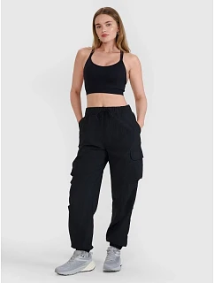 Dámské kalhoty cargo 4FRSS25TTROF1452-20S černé - 4F