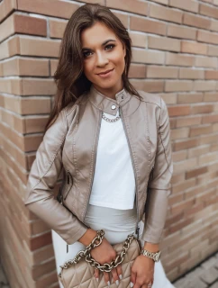 Dámská bunda ALNIS beige FashionStreet TY3041