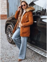 Dámská parka STELLA camel FashionStreet TY3182