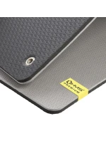 Klubová fitness podložka s otvory šedá HMS Premium MFK07