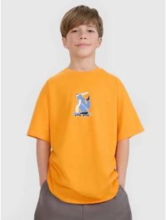 Chlapecké tričko s potiskem 4F 4FJRSS25TTSHM2641-70S