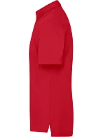 Daiber JN 716 Pánské piqué polo v tradičním krojovém stylu 02.0716 red/red white