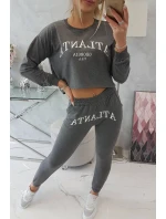 Atlanta tištěná sada grafit