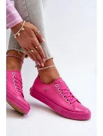 Klasické dámské tenisky Big Star NN274290 Fuksie