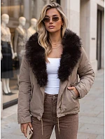 Dámská zimní bunda s odnímatelným límcem Fango FashionStreet TY5913 Dámská zimní bunda s odnímatelným límcem Fango FashionStreet TY5913
