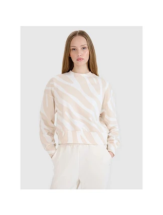 Dámská mikina bez kapuce 4F 4FWSS25TSWSF1579-11A