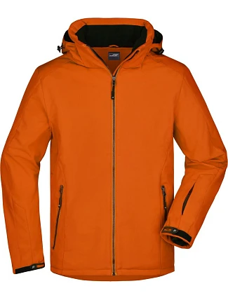 Daiber JN 1054 Pánská 3-vrstvá zimní softshellová bunda 02.1054 dark orange Daiber JN 1054 Pánská 3-vrstvá zimní softshellová bunda 02.1054 dark orange