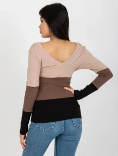 Halenka RV BZ 8429.31P černá a béžová