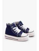 Dětské Vysoké Tenisky námořnická modrá Filemon