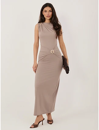 Dámské šaty IT SK 22392.21 šedé - FPrice Dámské šaty IT SK 22392.21 šedé - FPrice