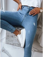 Dámské kalhoty THAT ONE modré FashionStreet UY1396