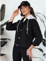 ASFA dámská džínová bunda černá FashionStreet TY4316