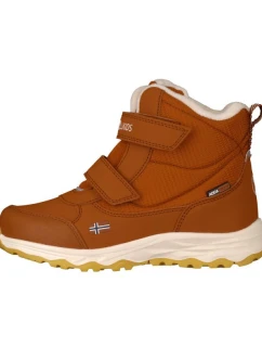 Trollkids Dětské zimní boty Hafjell bronze Jr 264-808