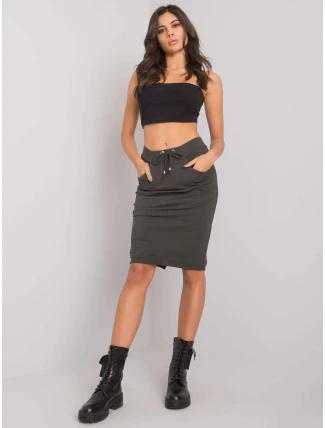 Sukně RV SD 4793 1.32 tmavá khaki