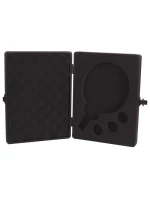 POUZDRO NA RAKETU A 3 MÍČKY NA STOLNÍ TENIS JOOLA ALU ČERNÉ