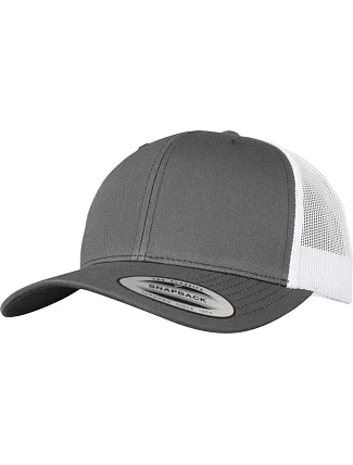 Flexfit 6606/6606T 6 panelová vintage kšiltovka "Trucker" 55.6606 dark grey/white Flexfit 6606/6606T 6 panelová vintage kšiltovka "Trucker" 55.6606 dark grey/white