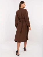 Šaty MI SK 62501.60 hnědé Šaty MI SK 62501.60 hnědé