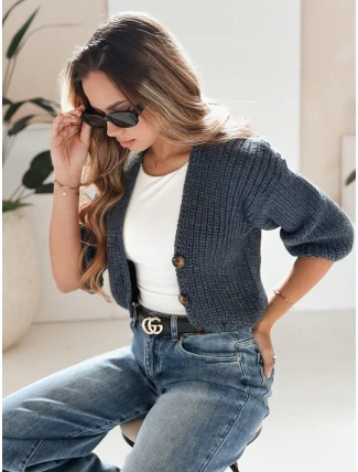 NUTI dámský svetr modrý FashionStreet MY1675