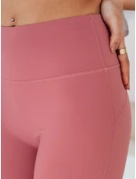 FARAFII dámské legíny do zvonu tmavě růžové FashionStreet UY2613