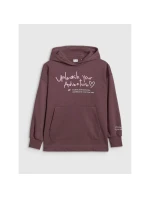 Dívčí mikina oversize s kapucí 4F 4FJRAW25TSWSF2429-51S Dívčí mikina oversize s kapucí 4F 4FJRAW25TSWSF2429-51S