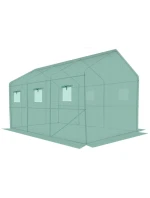 Krycí plech pro zahradní tunel 200x350x200 cm ZELENÝ