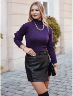 Dámský svetr BUFALO tmavě fialový FashionStreet MY1426