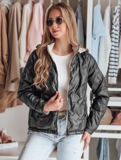 Dámská oboustranná přechodná bunda SYLVIAN černá FashionStreet TY4861