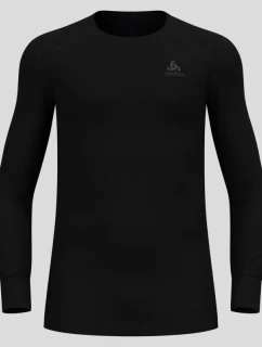Pánské tričko Odlo BL TOP crew neck l/s ACTIVE WARM ECO velikost L Black