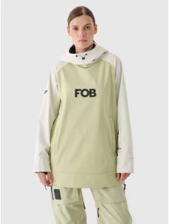 Dámská softshellová snowboardová mikina 5000 s membránou 4F 4FWAW24TSOFF289-44S