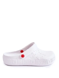 Pánské lehké pantofle Big Star II175003 Bílé