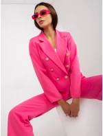 Dámská bunda DHJ MA 15555 00P tmavě růžová Dámská bunda DHJ MA 15555 00P tmavě růžová