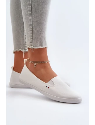 Dámské nazouvací tenisky Sneakers White Adrancia Dámské nazouvací tenisky Sneakers White Adrancia