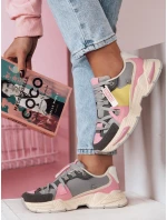 Dámské sportovní tenisky RUNKIK šedé FashionStreet ZY0675