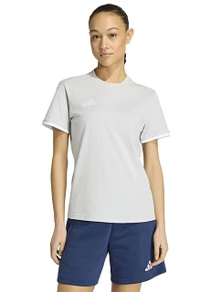 Dámské tričko adidas Entrada 26 Tee šedá JZ6680