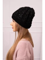 Dámská čepice Kalina K362 černá Dámská čepice Kalina K362 černá