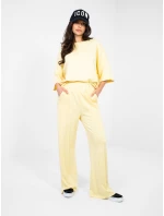 Tepláky RV DR A1062.08 světle žluté