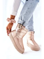 Women's Snow Boots Big Star II274121 Beige