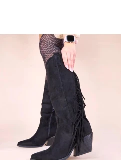 Kozačky na podpatku  model 223146 Solea