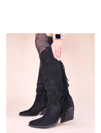 Kozačky na podpatku  model 223146 Solea