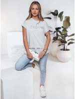 Dámské pistáciové tričko DREAMY FashionStreet RY2520