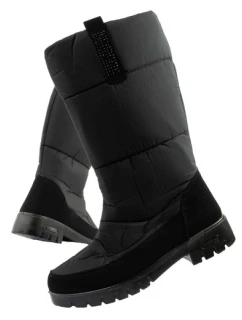 Progress zimní boty sněhule dámské zateplené módní dámské zipy