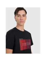 Pánské tričko s potiskem 4F 4FRAW25TTSHM3224-20S Pánské tričko s potiskem 4F 4FRAW25TTSHM3224-20S