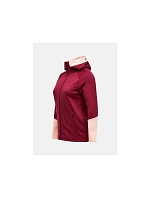Dámská mikina s kapucí Peak Performance Rider Essentials Zip Hood – vertical zenith/peach fuzz, velikost: M Dámská mikina s kapucí Peak Performance Rider Essentials Zip Hood – vertical zenith/peach fuzz, velikost: M
