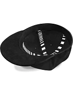 Beechfield B 665 6 panelová kšiltovka "Pro-Stretch Flat Peak" 53.0665 black
