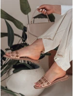 STELLSAN béžové dámské žabky FashionStreet ZY0856 STELLSAN béžové dámské žabky FashionStreet ZY0856